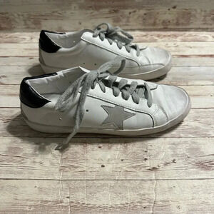 White Sneakers Size 8.5 Women's Shoes Walking Trendy